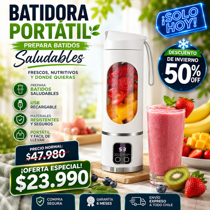 Blendix™ - Batidos frescos donde quieras, en segundos