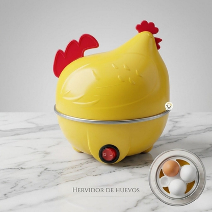 EggMaster Pro™ - Cocción Inteligente, Huevos Ideales Siempre y Sin Complicaciones